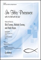 In His Presence SATB choral sheet music cover
